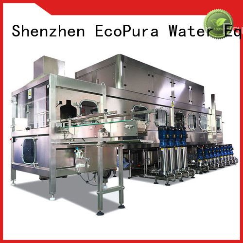 EcoPura 100450bph filling equipment manufacturer for commercial production