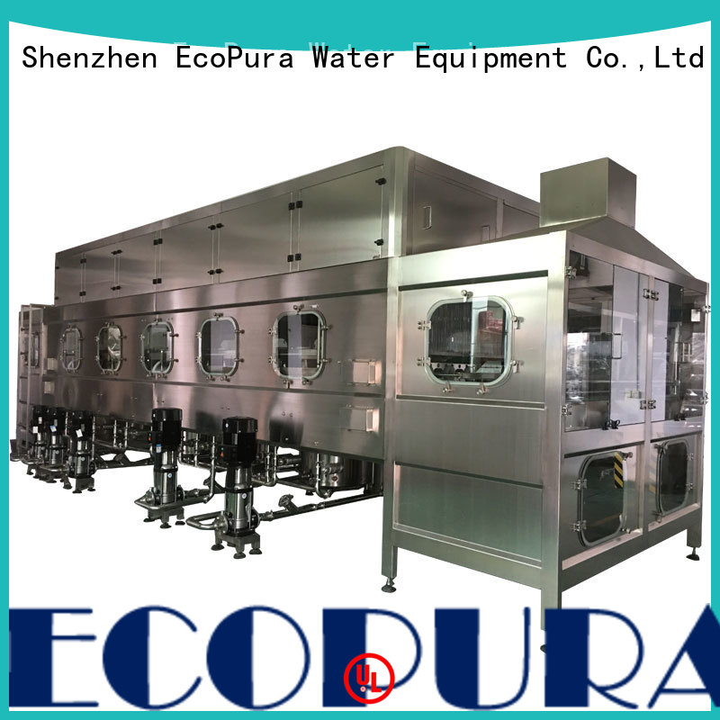 EcoPura bottling filling machine price factory for industrial production