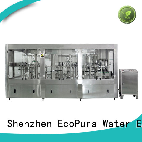 EcoPura unreserved service oil bottling machine international trader for importer
