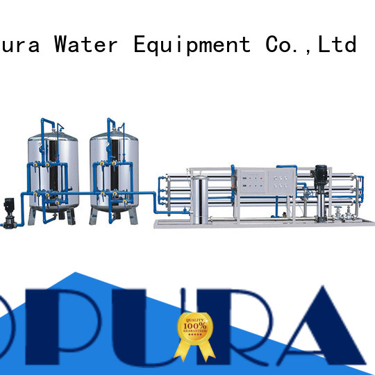 EcoPura strict inspection water treatment machine price exporter for water purification