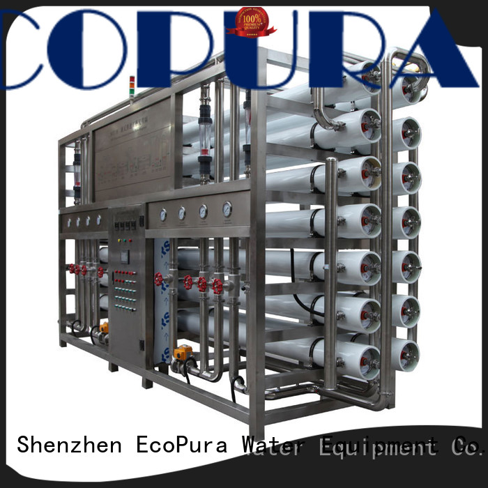 EcoPura strict inspection water system equipments exporter for the global market