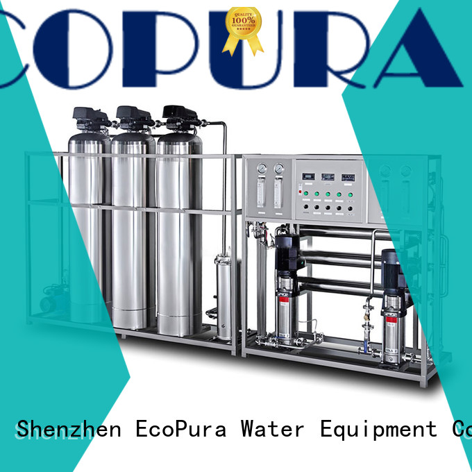 EcoPura premium quality water treatment machine price wholesaler trader for water purification