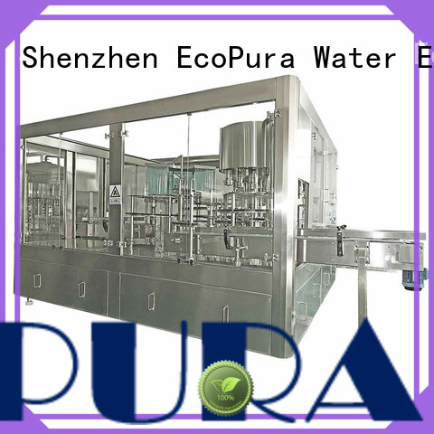 EcoPura filling water bottle filling machine international trader for factory