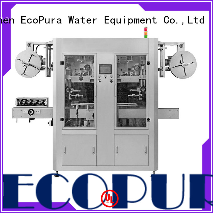 EcoPura melt bottle labeling equipment international market for sale