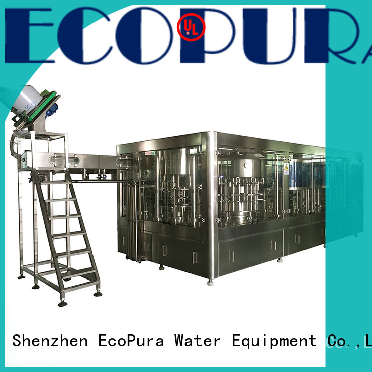 EcoPura ISO9001 certified wine bottling equipment trader for industrial production