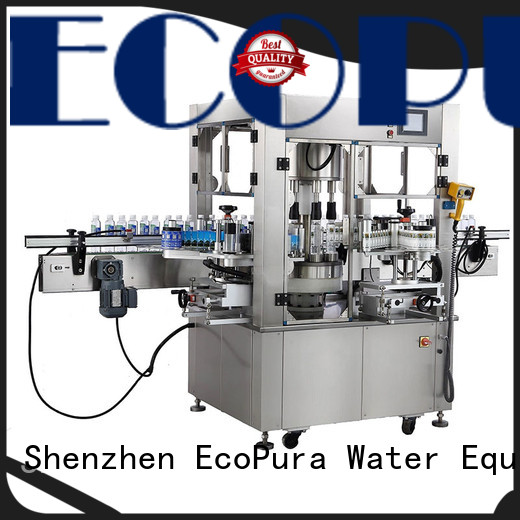 EcoPura ISO9001 certified bottle labeler trade partner for commerce