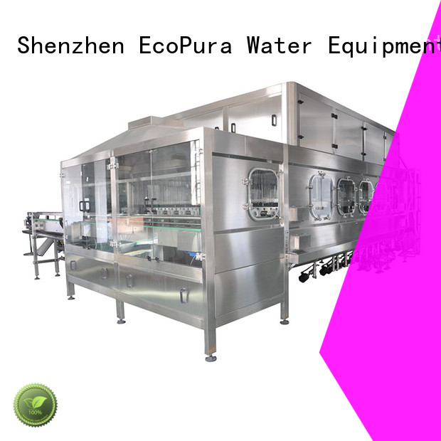 EcoPura hot recommended water bottling equipment factory for distribution