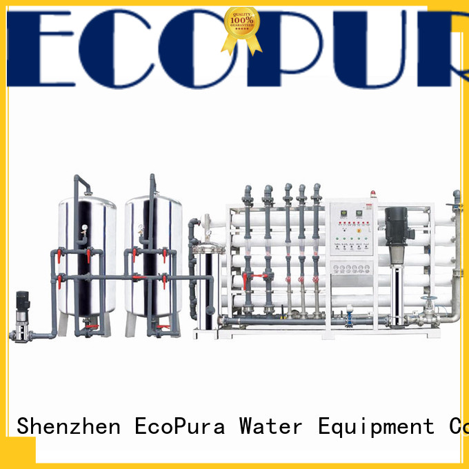 EcoPura premium quality water treatment plant manufacturers wholesaler trader for water treatment