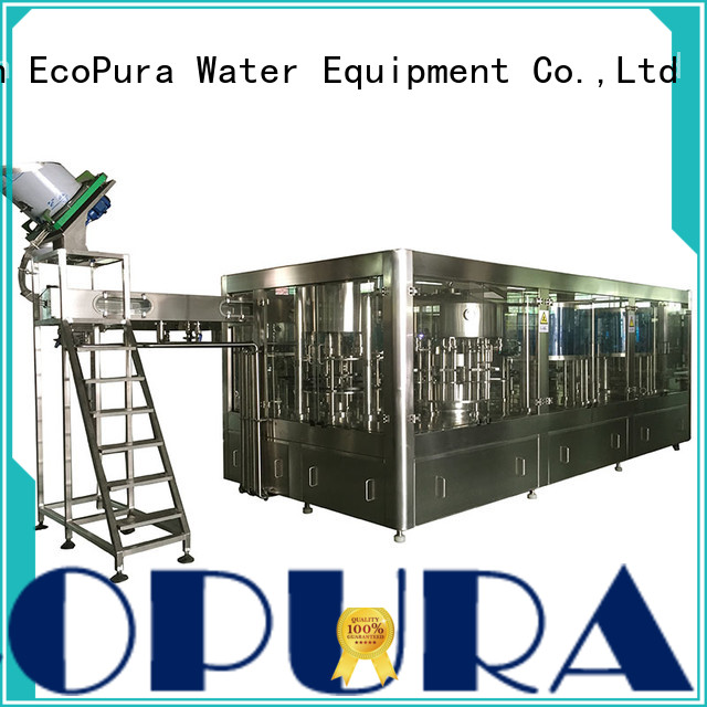 EcoPura ISO9001 certified wine bottle filler wholesale for market