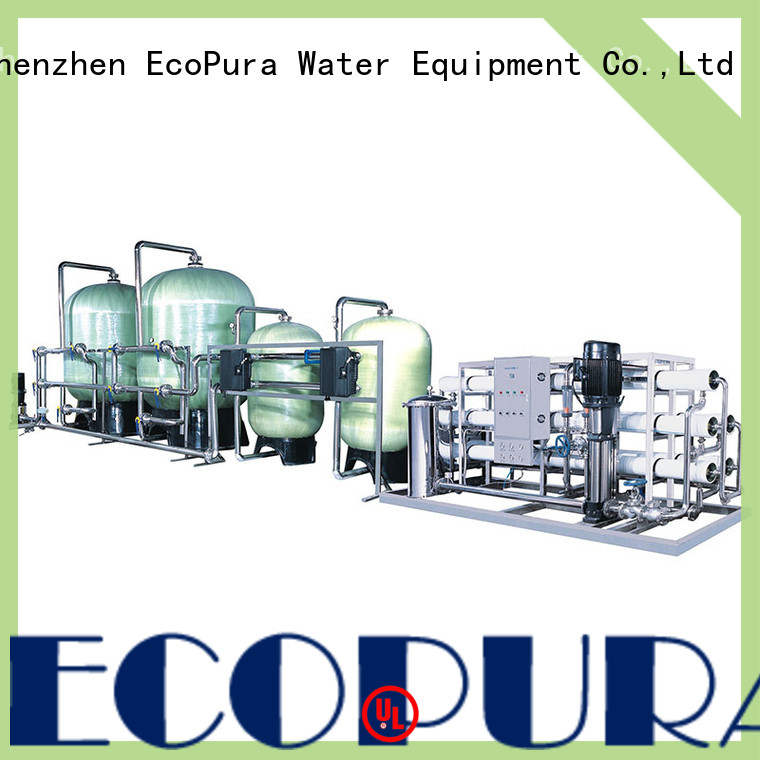 EcoPura strict inspection water treatment machine manufacturers exporter for the global market