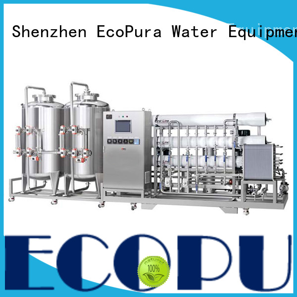 EcoPura pretreatment water process equipment solution expert for the global market
