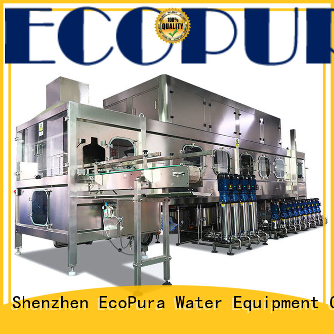 EcoPura most popular water filling equipment manufacturer for distribution