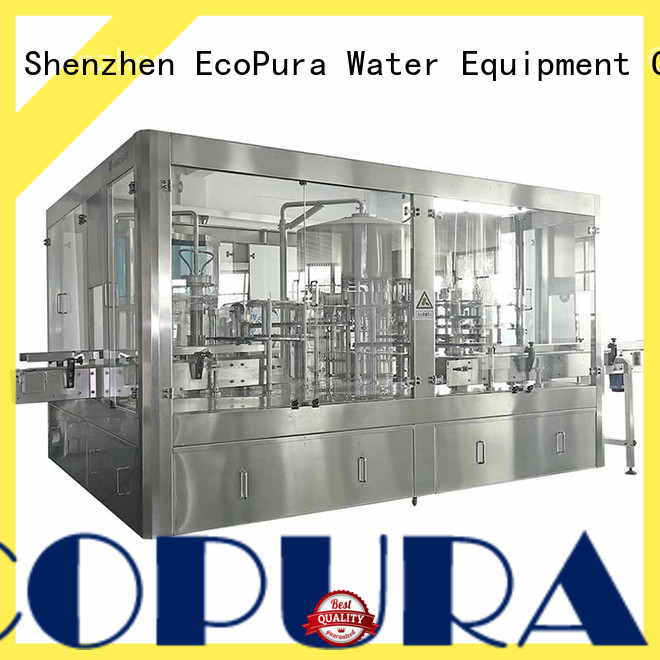 EcoPura unbeatable price water bottle filling machine international trader for distribution