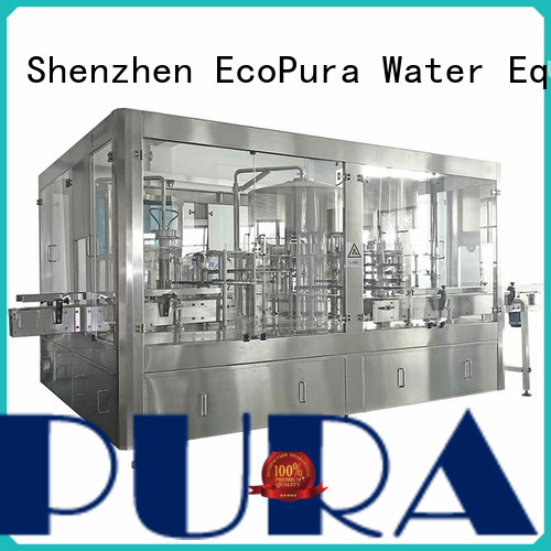 EcoPura water water bottle filling machine international trader for distribution