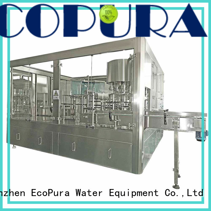 EcoPura filling mineral water filling machine overseas trader for sale