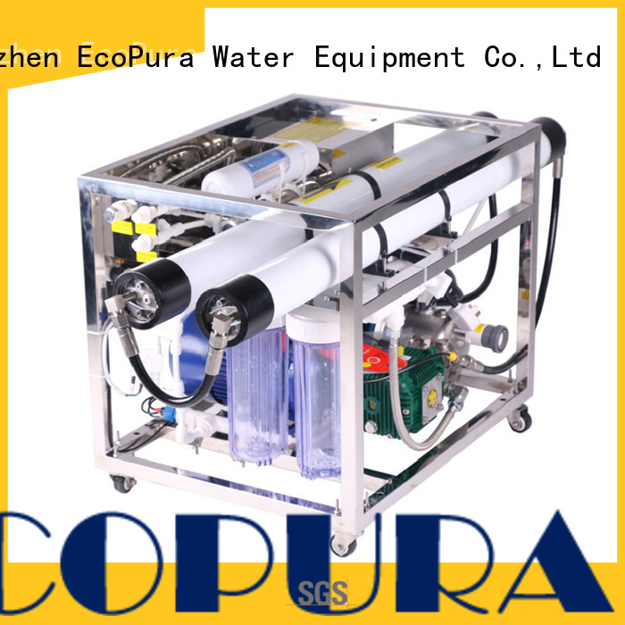 EcoPura standard water treatment plant manufacturers exporter for the global market