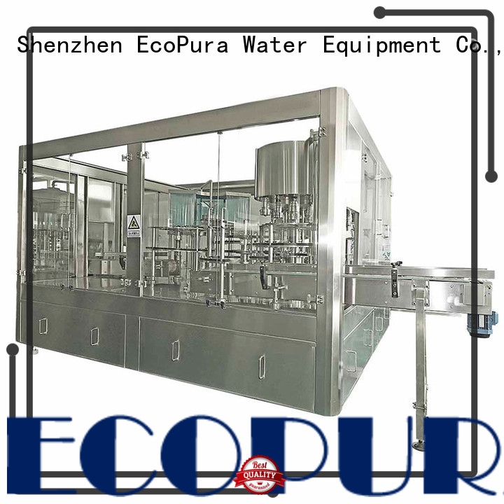 EcoPura liquid water bottle filling machine international trader for sale