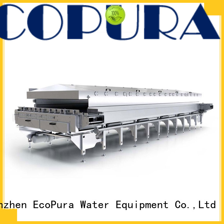 EcoPura tunnel beverage processing machine looking for buyer for retailer