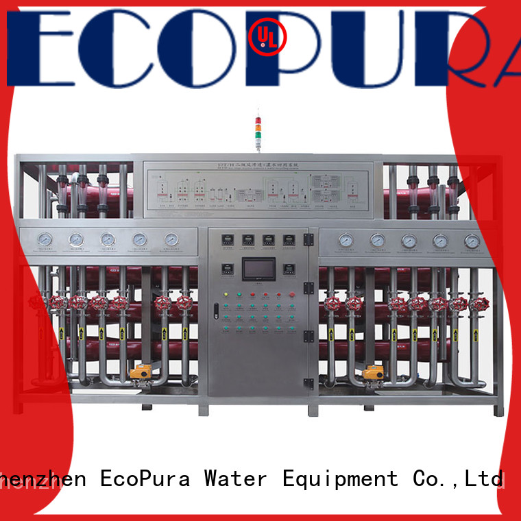 EcoPura 30m3h water treatment equipment for sale wholesaler trader for water purification