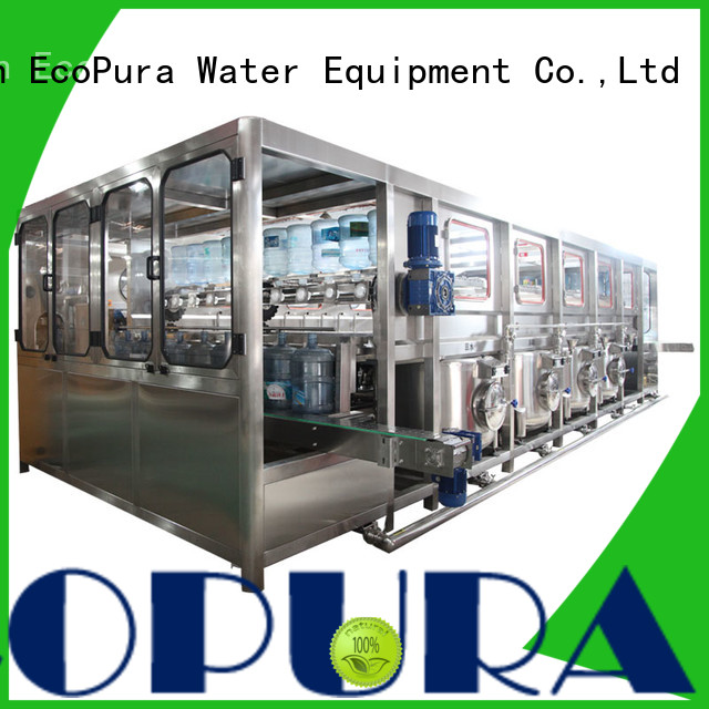 EcoPura automatic water bottle filler factory for industrial production