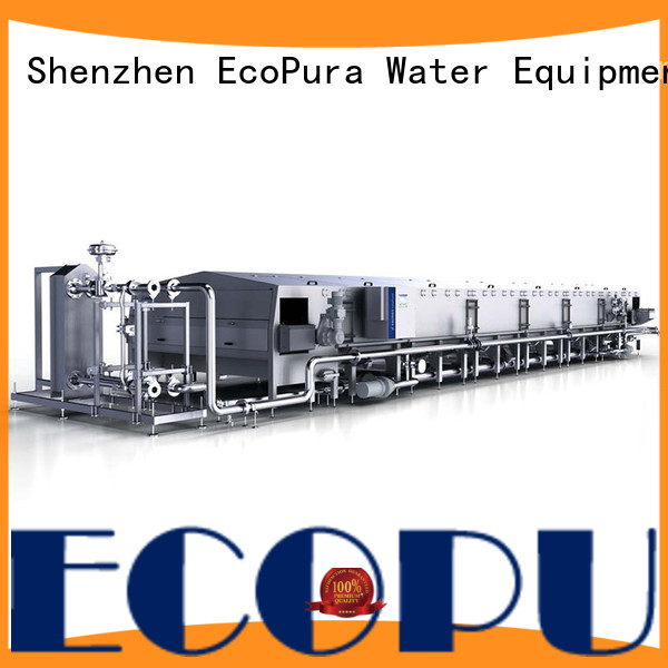 EcoPura automatic beverage processing equipment supplier for industrial production