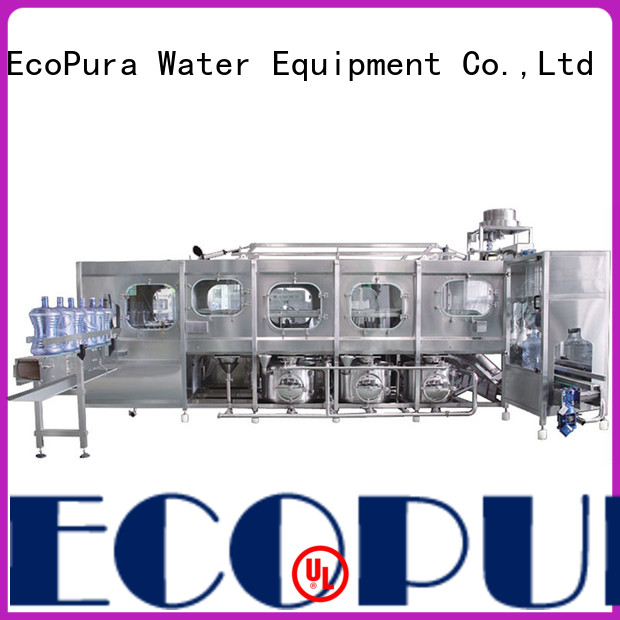 EcoPura automatic water bottling equipment more buying choices for industrial production
