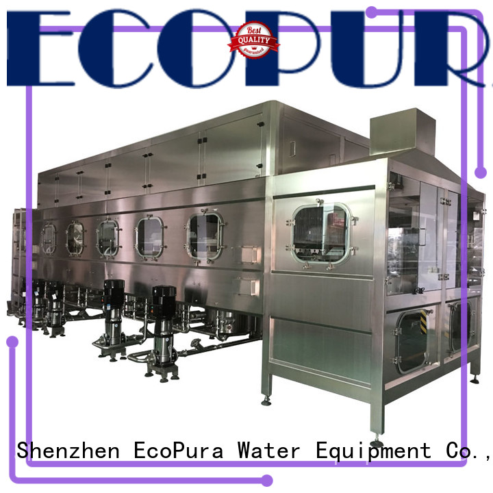 EcoPura most popular water bottling equipment factory for commercial production
