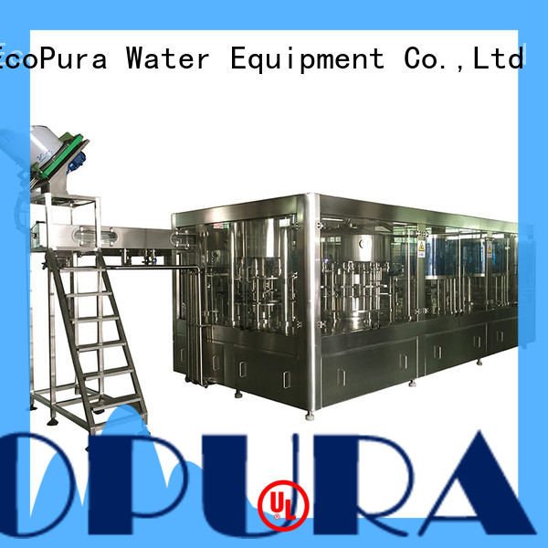EcoPura bottling automatic liquid filling machine manufacturer for liquids