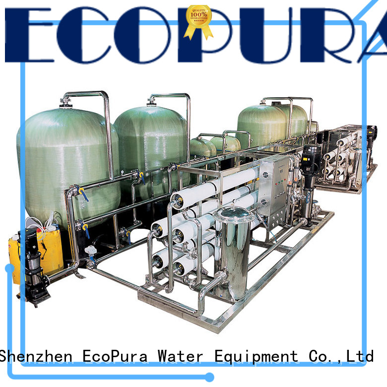 EcoPura 10m3h best water treatment exporter for the global market