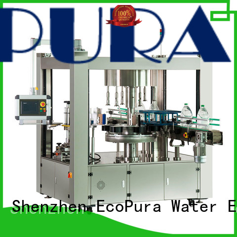 EcoPura low moq bottle labeler machine international market for commerce