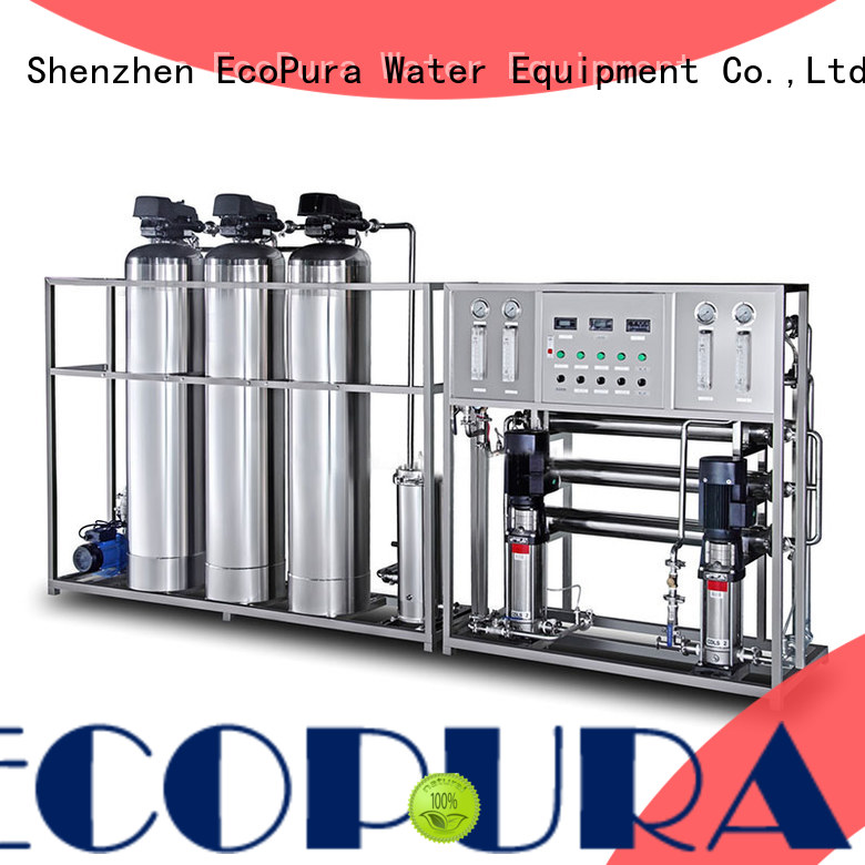 EcoPura 03m3h1m3h water treatment equipment for sale exporter for the global market