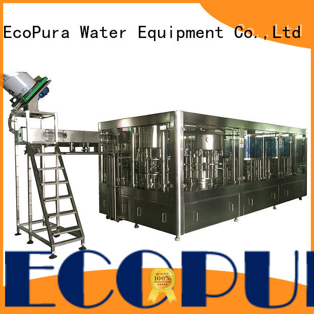 EcoPura low cost bottle filler factory for beverages