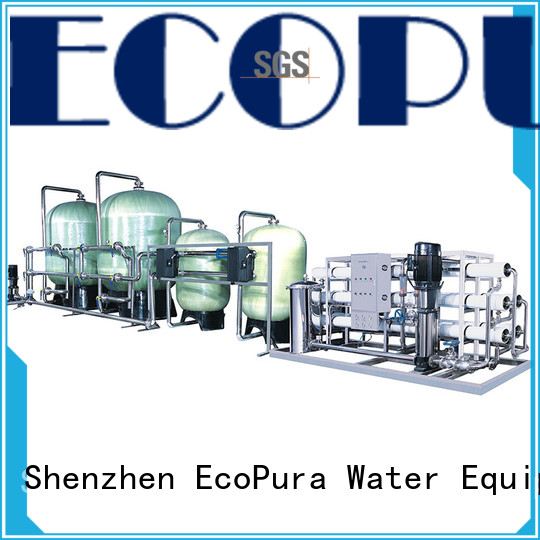 EcoPura standard water treatment equipment for sale wholesaler trader for water purification