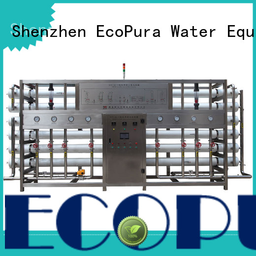 EcoPura 1900gpd6300gpd water treatment exporter for the global market