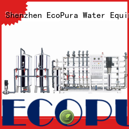 EcoPura standard water processing machine solution expert for water treatment