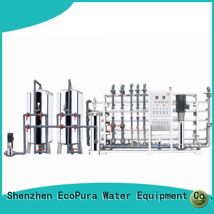 EcoPura swro water treatment machine price solution expert for water treatment