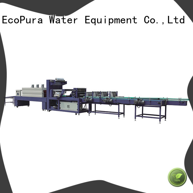 EcoPura swp20 shrinking wrapping machine personalized for b2b