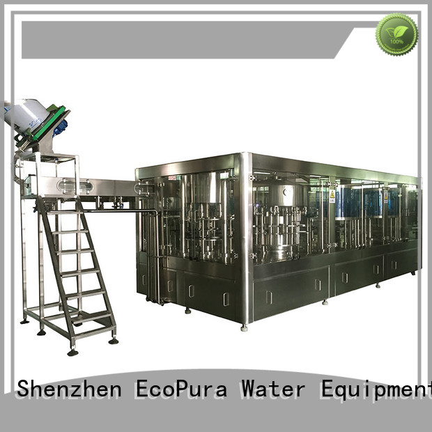 EcoPura factory directly supply wine bottle filler factory for distribution