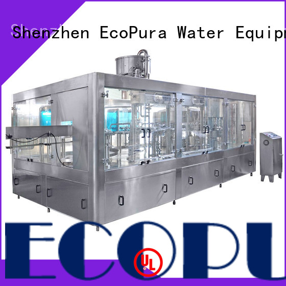 4in1 carbonated soft drinks filling machine wholesale for importer EcoPura