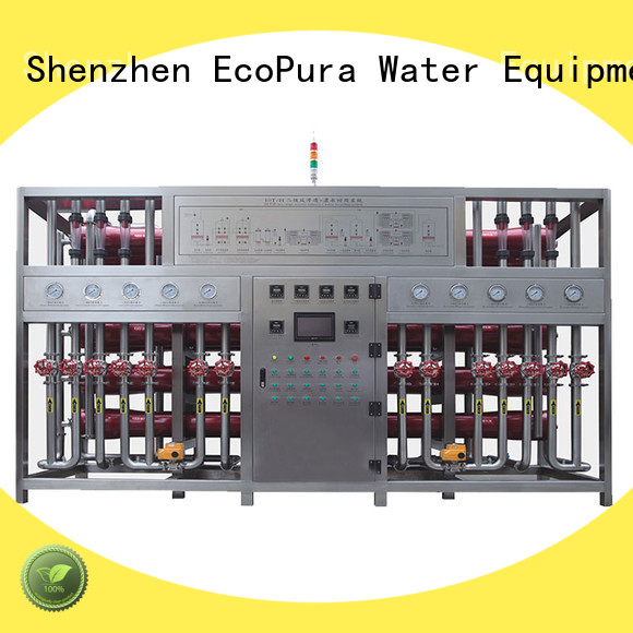 EcoPura strict inspection water treatment companies solution expert for water purification