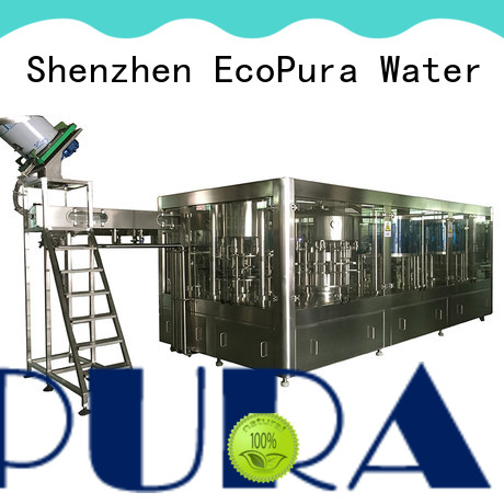 EcoPura bottling small liquid filling machine trade partner for liquids