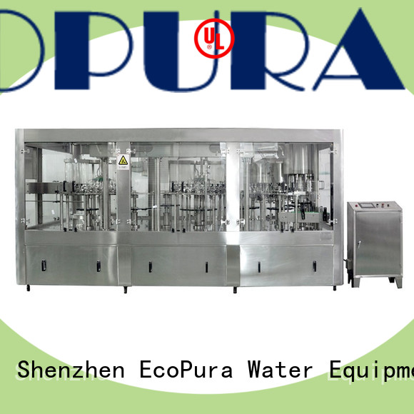EcoPura low cost juice bottling machine international market for upgrade industries