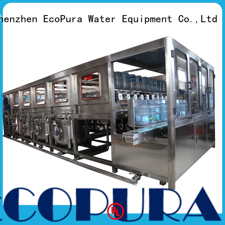 EcoPura 1500bph filling equipment manufacturer for industrial production