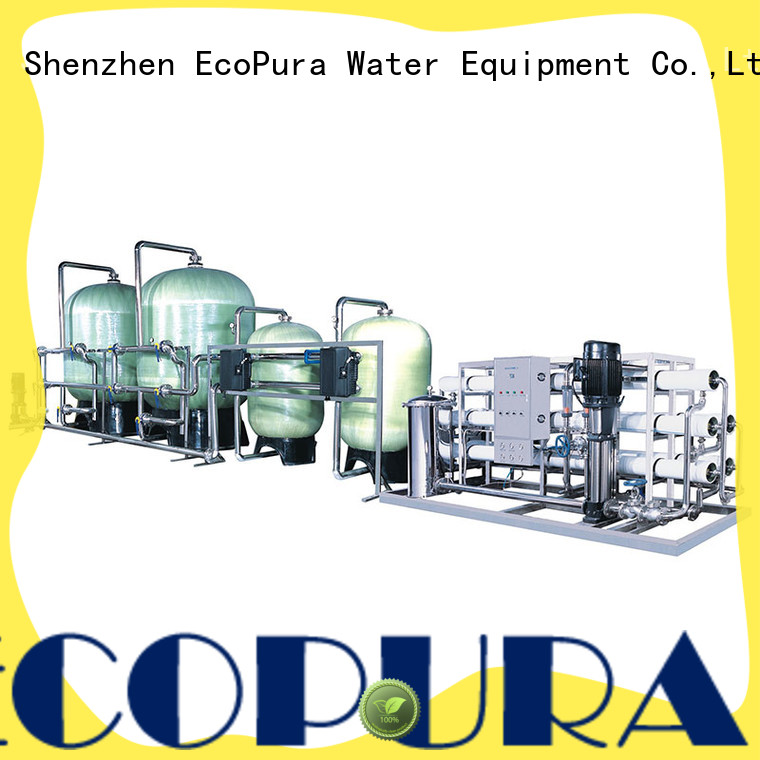 EcoPura 12500gpd water process equipment exporter for water purification