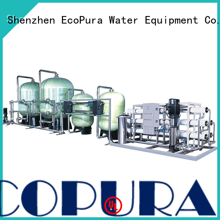 EcoPura filter water treatment plant manufacturers exporter for water treatment