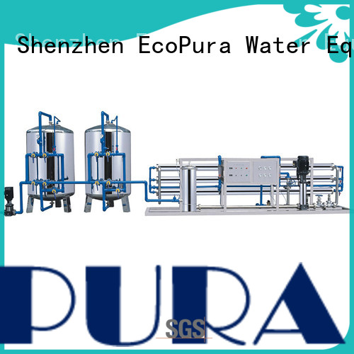 EcoPura softener water treatment machine manufacturers solution expert for water treatment