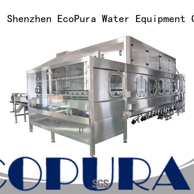 EcoPura hot recommended mineral water bottle filling machine factory for industrial production