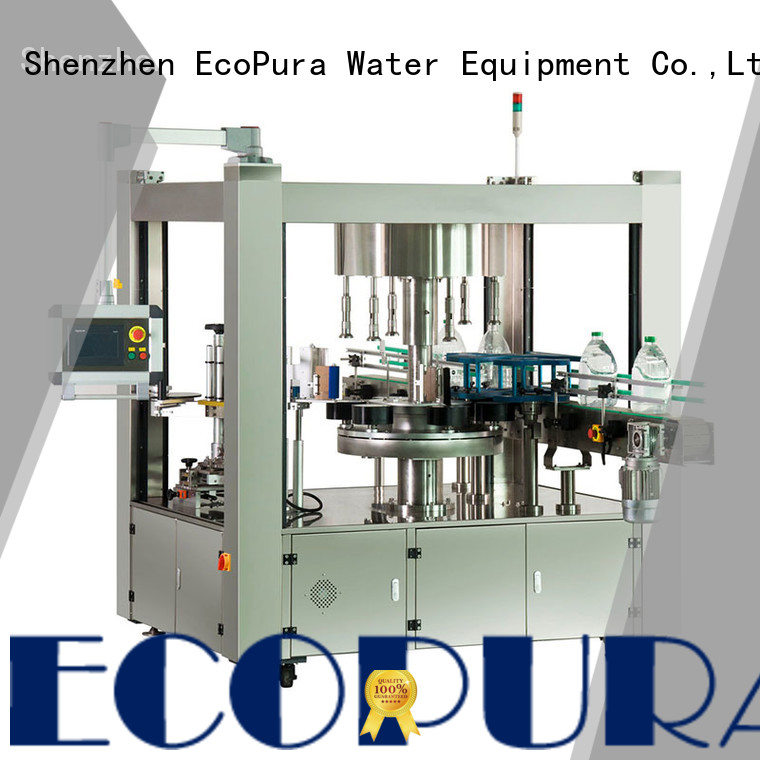 EcoPura ISO9001 certified bottle labeler equipment overseas market for sale