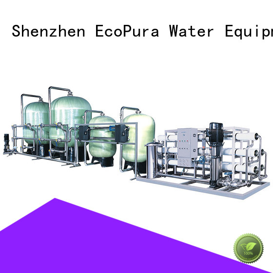 EcoPura strict inspection water treatment machine manufacturers solution expert for water treatment