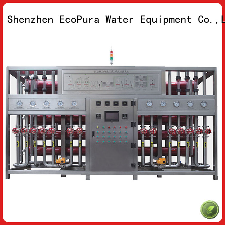 EcoPura softener water system equipments solution expert for water treatment
